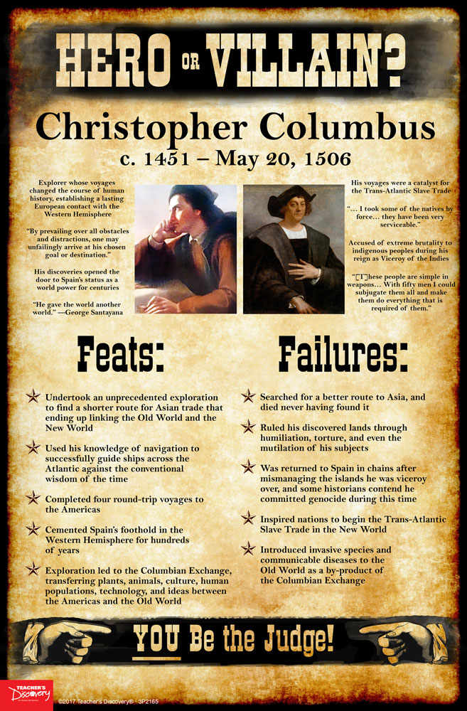 Columbus Was Christopher Columbus A Villain